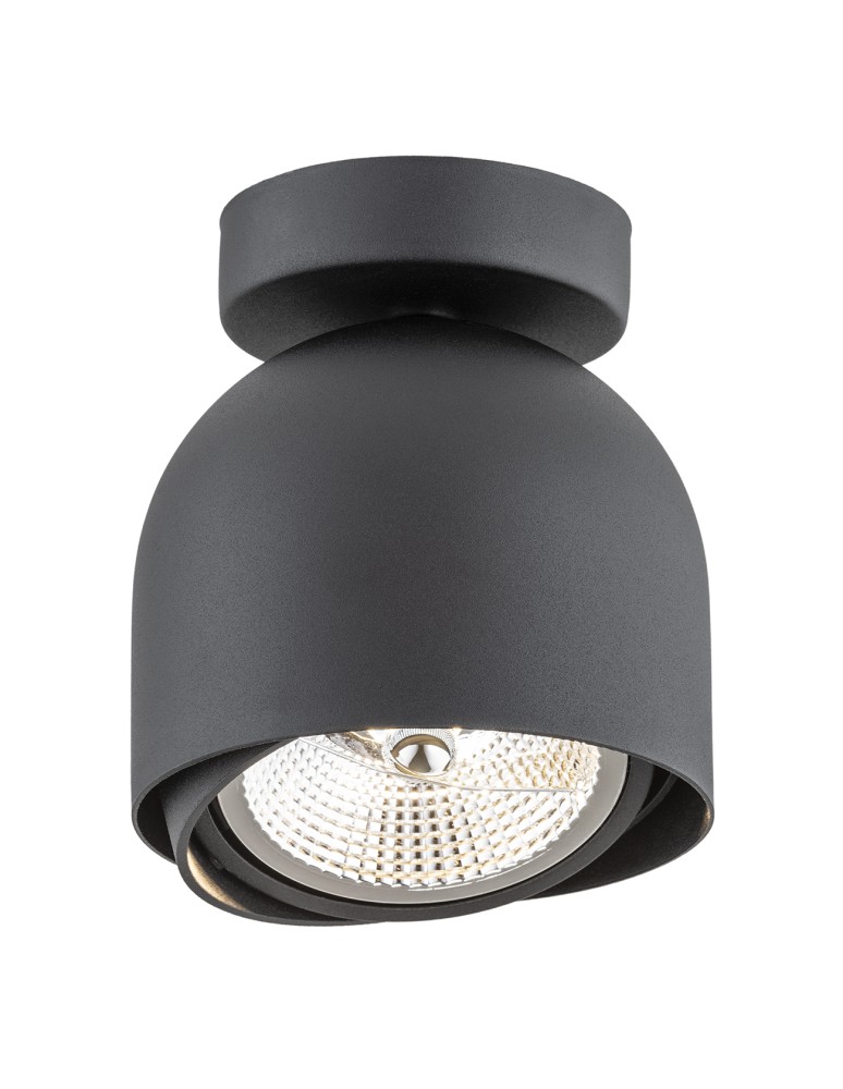 Argon GARLAND plafon 1 pł. 1x12W (max) czarny struktura 4711 BZ Argon GARLAND plafon 1 pł. 1x12W (max) czarny struktura 4711 BZ