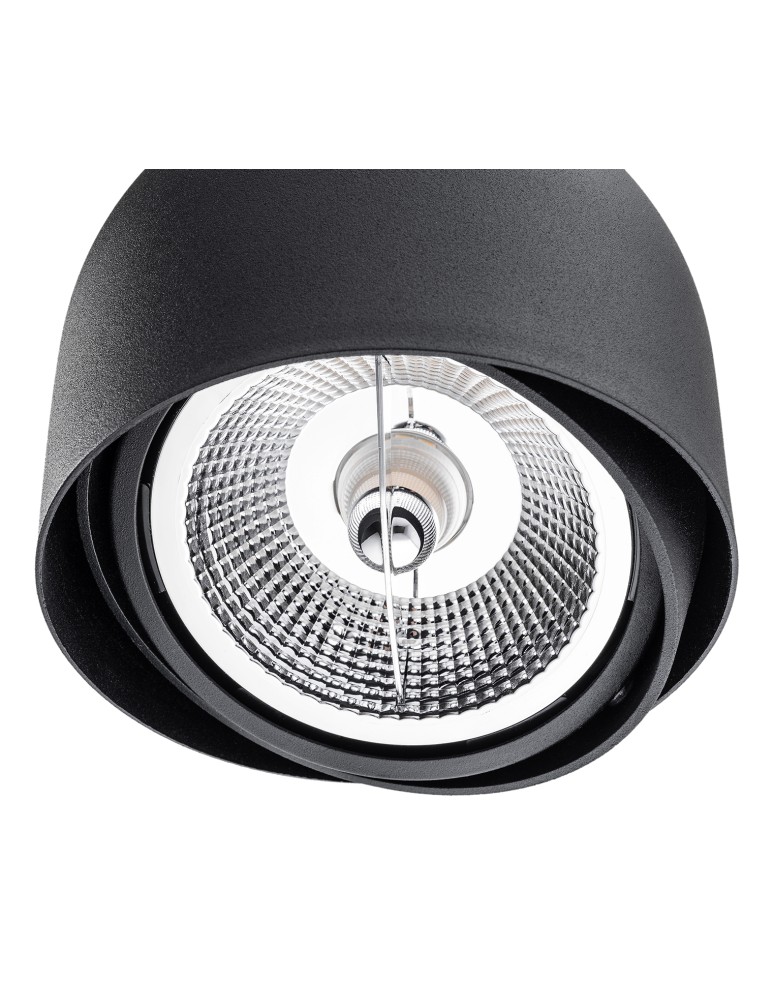 Argon GARLAND plafon 1 pł. 1x12W (max) czarny struktura 4711 BZ Argon GARLAND plafon 1 pł. 1x12W (max) czarny struktura 4711 BZ