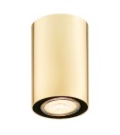 Oprawy sufitowe złote - Argon TYBER PLUS plafon 1 pł. 1x5W (max) mosiądz 4759 - product 1