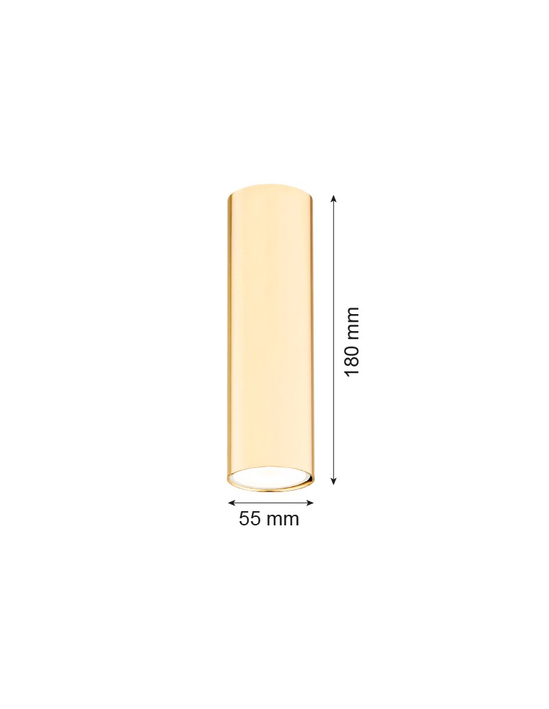 Argon TYBER PLUS plafon 1 pł. 1x5W (max) mosiądz 4761 Argon TYBER PLUS plafon 1 pł. 1x5W (max) mosiądz 4761