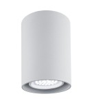 Oprawy sufitowe okrągłe - Argon TYBER plafon 1 pł. okrągły 1x5W (max) srebrny struktura 3117 - product 1