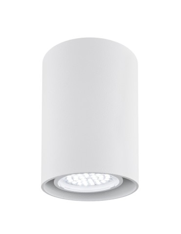 Argon TYBER plafon 1 pł. okrągły 1x5W (max) biały struktura 3119