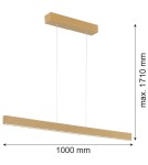 Argon BALANS lampa wisząca 1 pł. 1x35W złoty 8306 Argon BALANS lampa wisząca 1 pł. 1x35W złoty 8306