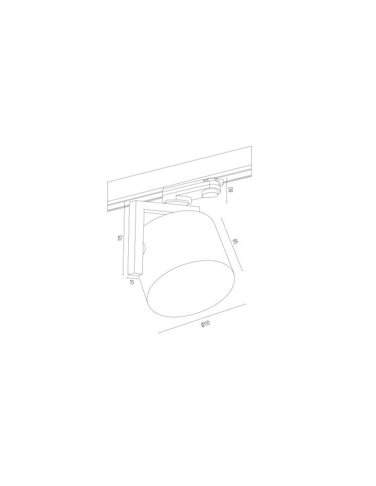 Argon ALTO reflektor 1 pł. 1x12W (max) błękit mat 4749 BZ Argon ALTO reflektor 1 pł. 1x12W (max) błękit mat 4749 BZ
