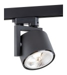 Lampy do szynoprzewodów 3 fazowych - Argon ALTO reflektor 1 pł. 1x12W (max) czarny struktura 4751 BZ - product 1