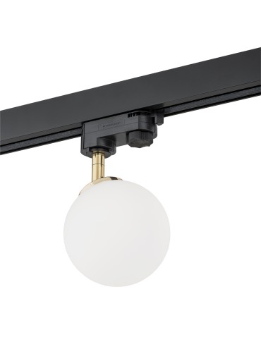 Argon BANG reflektor 1 pł. 1x6W (max) opal mat mosiądz 4307