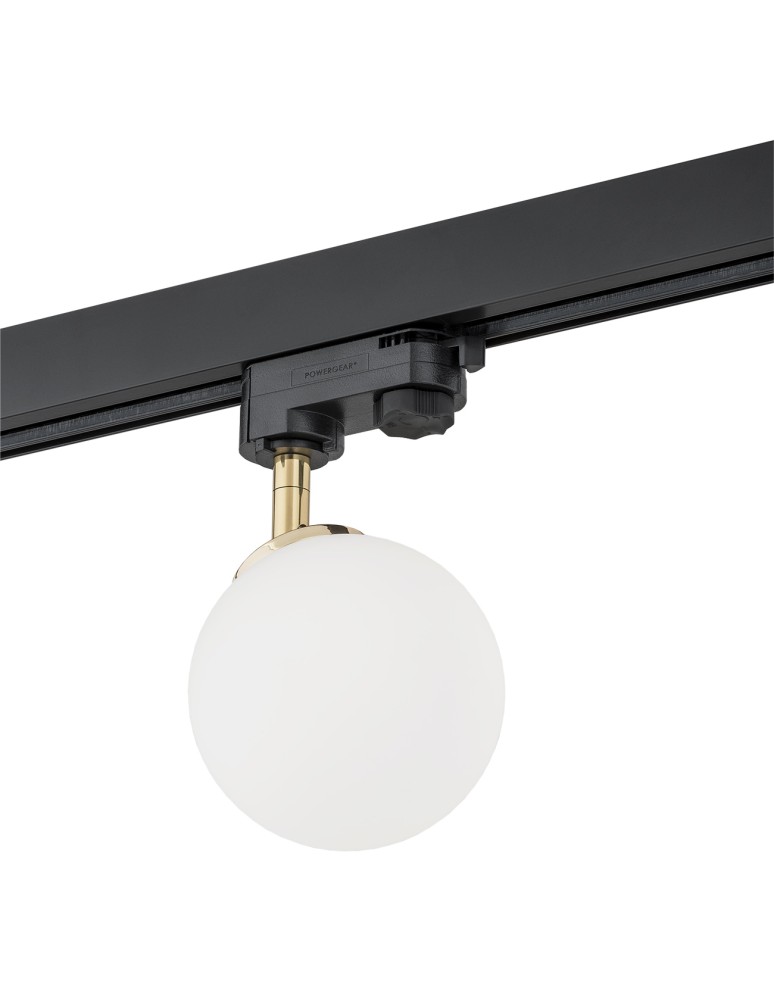 Argon BANG reflektor 1 pł. 1x6W (max) opal mat mosiądz 4307