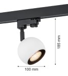 Argon MURI reflektor 1 pł. 1x5W (max) biały struktura czarny 4377 Argon MURI reflektor 1 pł. 1x5W (max) biały struktura czarny 4377