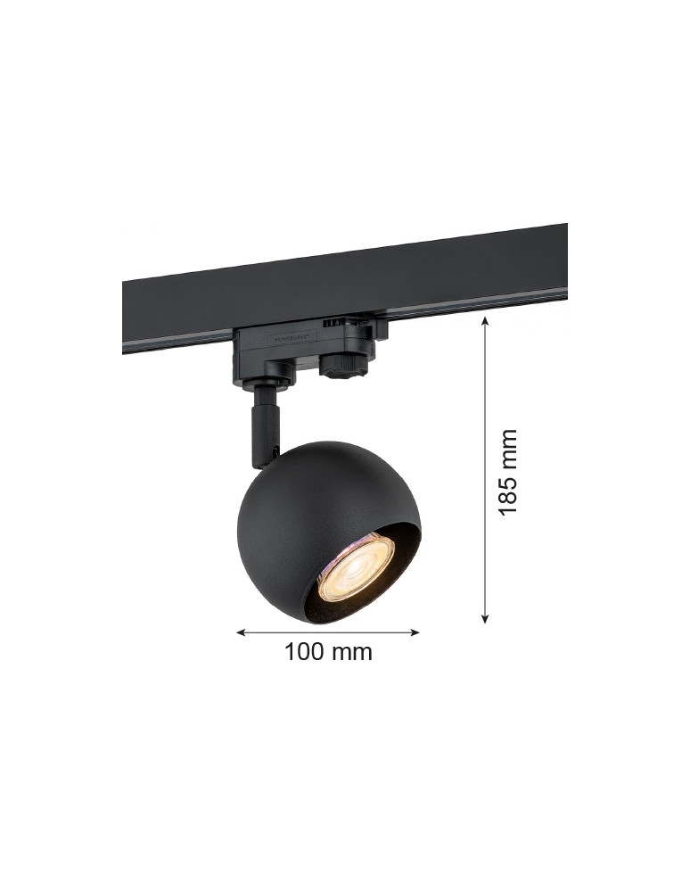 Argon MURI reflektor 1 pł. 1x5W (max) czarny struktura czarny 4379 Argon MURI reflektor 1 pł. 1x5W (max) czarny struktura czarny 4379