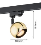 Argon MURI reflektor 1 pł. 1x5W (max) mosiądz czarny 4378 Argon MURI reflektor 1 pł. 1x5W (max) mosiądz czarny 4378