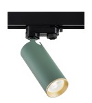 Lampy do szynoprzewodów 3 fazowych - Argon TORELLO reflektorek 1 pł., do szynoprzewodów T-RACK 1x5W (max) zielony 8339 - product 1