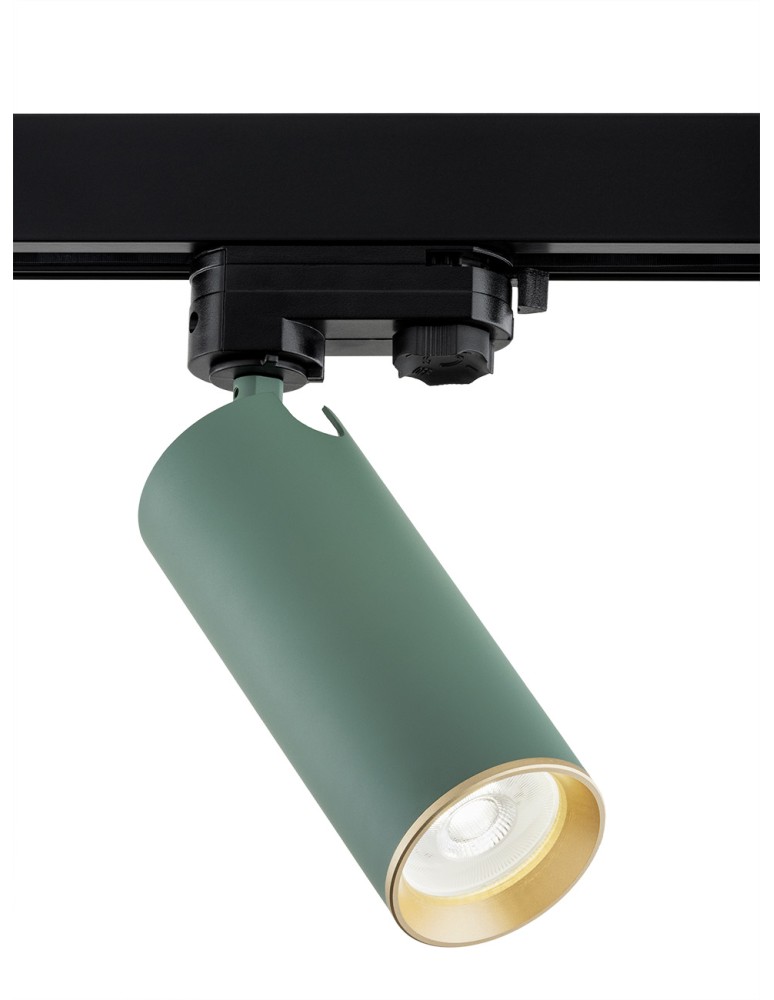 Argon TORELLO reflektorek 1 pł., do szynoprzewodów T-RACK 1x5W (max) zielony 8339