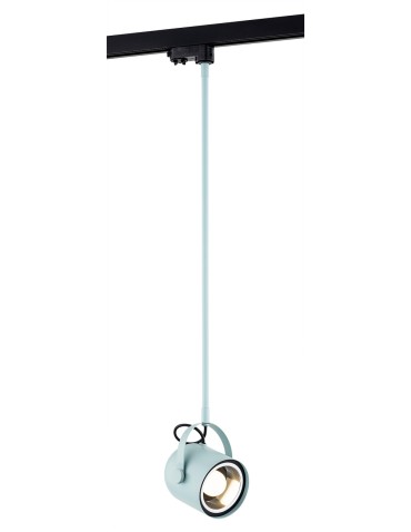 Argon NET PLUS lampa wisząca 1 pł. 1x15W (max) błękit mat czarny 4748