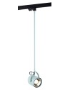 Argon NET PLUS lampa wisząca 1 pł. 1x15W (max) błękit mat czarny 4748