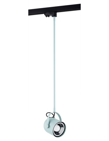 Argon NET PLUS lampa wisząca 1 pł. 1x15W (max) błękit mat czarny 4748 - produkt 2