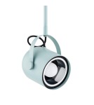 Lampy do szynoprzewodów 3 fazowych - Argon NET PLUS lampa wisząca 1 pł. 1x15W (max) błękit mat czarny 4748 - product 3