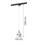 Argon NET zwis 1 pł. 1x15W (max) biały struktura czarny struktura 4312 Argon NET zwis 1 pł. 1x15W (max) biały struktura czarny struktura 4312