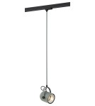 Lampy do szynoprzewodów 3 fazowych - Argon NET zwis 1 pł. 1x15W (max) szałwia struktura czarny struktura 4313 - product 1