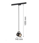 Argon NET zwis 1 pł. 1x15W (max) czarny struktura elementy mosiądzowane 4314 Argon NET zwis 1 pł. 1x15W (max) czarny struktura elementy mosiądzowane 4314