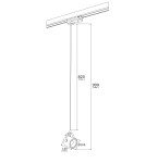Argon NET zwis 1 pł. 1x15W (max) czarny struktura elementy mosiądzowane 4314 Argon NET zwis 1 pł. 1x15W (max) czarny struktura elementy mosiądzowane 4314