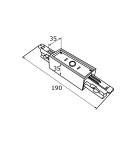 Akcesoria do szynoprzewodów 3 fazowych - Argon ARGON T-RACK SYSTEM ŁĄCZNIK PROSTY łącznik prosty czarny 4364 - product 3