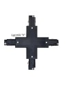Argon T-RACK łącznik typu "X" czarny 8041