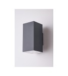 Kinkiety zewnętrzne - Azzardo ROLAND 2 SQ WALL IP65 DGR Kinkiet na Zewnątrz AZ5231 - product 3