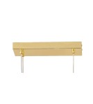 Step Into Design Lampa wisząca NEW AGE LED złoty 120 cm MP0082-L120 gold  Step Into Design Lampa wisząca NEW AGE LED złoty 120 cm MP0082-L120 gold