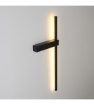 Step Into Design Lampa ścienna SOUL LED czarna 60 cm SP-MD1022S-BLACK  Step Into Design Lampa ścienna SOUL LED czarna 60 cm SP-MD1022S-BLACK