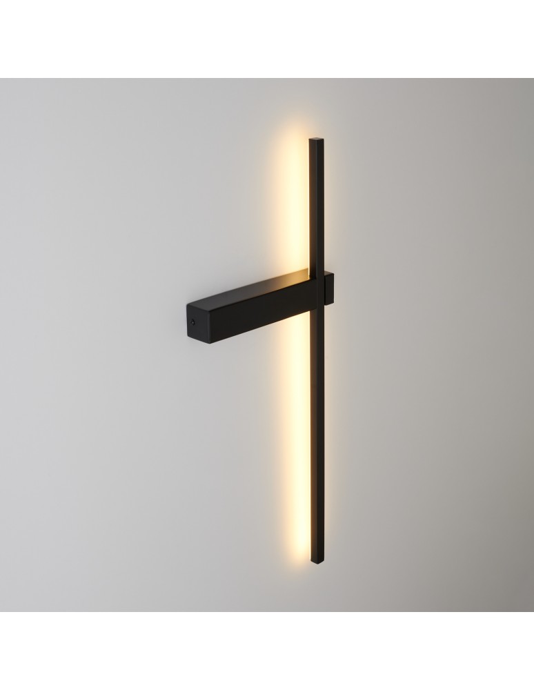Step Into Design Lampa ścienna SOUL LED czarna 60 cm SP-MD1022S-BLACK  Step Into Design Lampa ścienna SOUL LED czarna 60 cm SP-MD1022S-BLACK