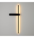 Step Into Design Lampa ścienna SOUL LED czarna 60 cm SP-MD1022S-BLACK  Step Into Design Lampa ścienna SOUL LED czarna 60 cm SP-MD1022S-BLACK