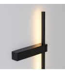 Step Into Design Lampa ścienna SOUL LED czarna 60 cm SP-MD1022S-BLACK  Step Into Design Lampa ścienna SOUL LED czarna 60 cm SP-MD1022S-BLACK