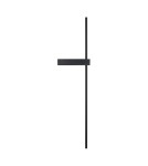 Step Into Design Lampa ścienna SOUL LED czarna 90 cm SP-MD1022M-BLACK Step Into Design Lampa ścienna SOUL LED czarna 90 cm SP-MD1022M-BLACK