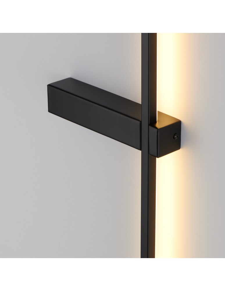 Step Into Design Lampa ścienna SOUL LED czarna 90 cm SP-MD1022M-BLACK Step Into Design Lampa ścienna SOUL LED czarna 90 cm SP-MD1022M-BLACK