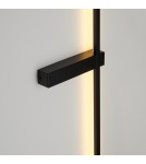 Step Into Design Lampa ścienna SOUL LED czarna 90 cm SP-MD1022M-BLACK Step Into Design Lampa ścienna SOUL LED czarna 90 cm SP-MD1022M-BLACK