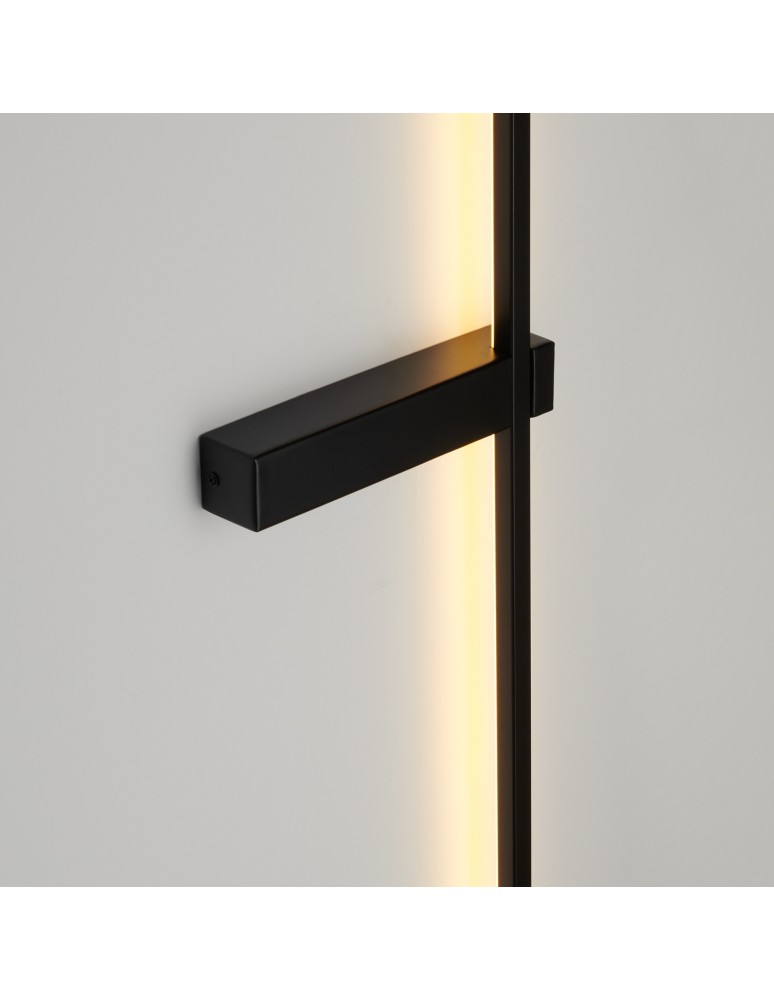 Step Into Design Lampa ścienna SOUL LED czarna 90 cm SP-MD1022M-BLACK Step Into Design Lampa ścienna SOUL LED czarna 90 cm SP-MD1022M-BLACK