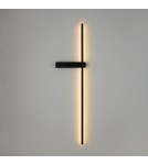 Step Into Design Lampa ścienna SOUL LED czarna 90 cm SP-MD1022M-BLACK Step Into Design Lampa ścienna SOUL LED czarna 90 cm SP-MD1022M-BLACK