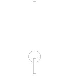 Step Into Design Lampa ścienna FRESCO LED złota 65 cm ST-MD1024S Step Into Design Lampa ścienna FRESCO LED złota 65 cm ST-MD1024S
