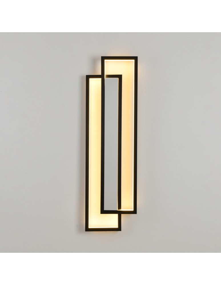 Step Into Design Lampa ścienna SYMMETRY-100 LED czarna 100 cm ST-MD1027S Step Into Design Lampa ścienna SYMMETRY-100 LED czarna 100 cm ST-MD1027S