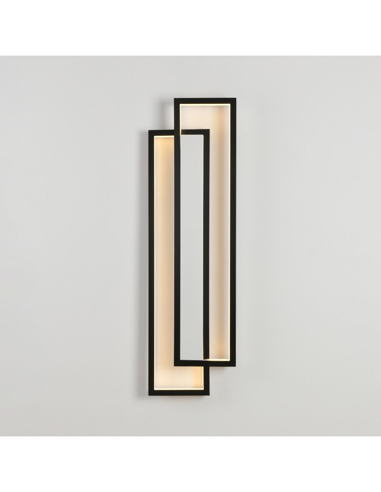 Step Into Design Lampa ścienna SYMMETRY-100 LED czarna 100 cm ST-MD1027S Step Into Design Lampa ścienna SYMMETRY-100 LED czarna 100 cm ST-MD1027S