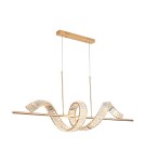 Step Into Design Lampa wisząca RITZ LED złota 150 cm ST-MD2405161 Step Into Design Lampa wisząca RITZ LED złota 150 cm ST-MD2405161