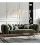 Step Into Design Lampa wisząca RITZ LED złota 150 cm ST-MD2405161 Step Into Design Lampa wisząca RITZ LED złota 150 cm ST-MD2405161