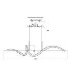 Step Into Design Lampa wisząca RITZ LED złota 150 cm ST-MD2405161 Step Into Design Lampa wisząca RITZ LED złota 150 cm ST-MD2405161