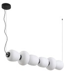 Step Into Design Lampa wisząca BRILLA-6 LED biało-czarna 125 cm ST-CP241210-6L BLACK WHITE Step Into Design Lampa wisząca BRILLA-6 LED biało-czarna 125 cm ST-CP241210-6L BLACK WHITE