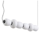 Step Into Design Lampa wisząca BRILLA-6 LED biało-czarna 125 cm ST-CP241210-6L BLACK WHITE Step Into Design Lampa wisząca BRILLA-6 LED biało-czarna 125 cm ST-CP241210-6L BLACK WHITE