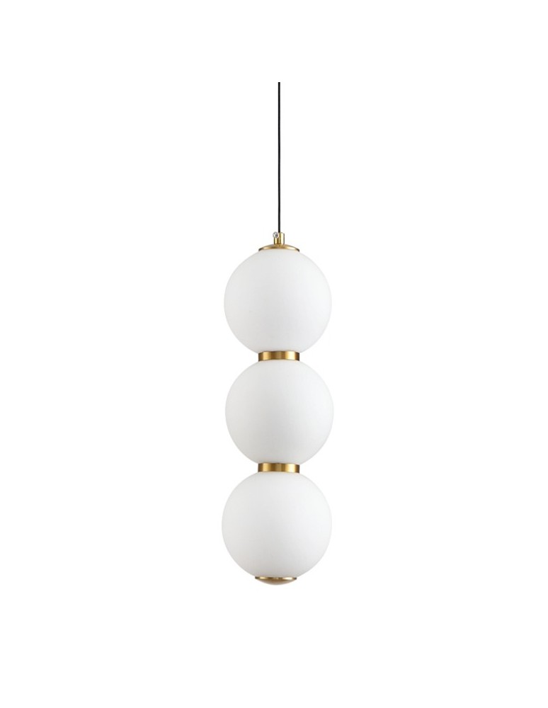 Step Into Design Lampa wisząca PERLA LED złota 12 cm ST-CP231222-3L gold