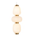 Step Into Design Lampa wisząca BRILLA-3 LED złota 23 cm ST-CP241210-3L złota  Step Into Design Lampa wisząca BRILLA-3 LED złota 23 cm ST-CP241210-3L złota