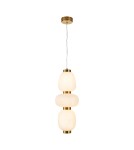 Step Into Design Lampa wisząca BRILLA-3 LED złota 23 cm ST-CP241210-3L złota  Step Into Design Lampa wisząca BRILLA-3 LED złota 23 cm ST-CP241210-3L złota
