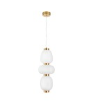 Step Into Design Lampa wisząca BRILLA-3 LED złota 23 cm ST-CP241210-3L złota  Step Into Design Lampa wisząca BRILLA-3 LED złota 23 cm ST-CP241210-3L złota