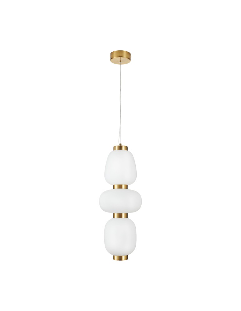 Step Into Design Lampa wisząca BRILLA-3 LED złota 23 cm ST-CP241210-3L złota  Step Into Design Lampa wisząca BRILLA-3 LED złota 23 cm ST-CP241210-3L złota